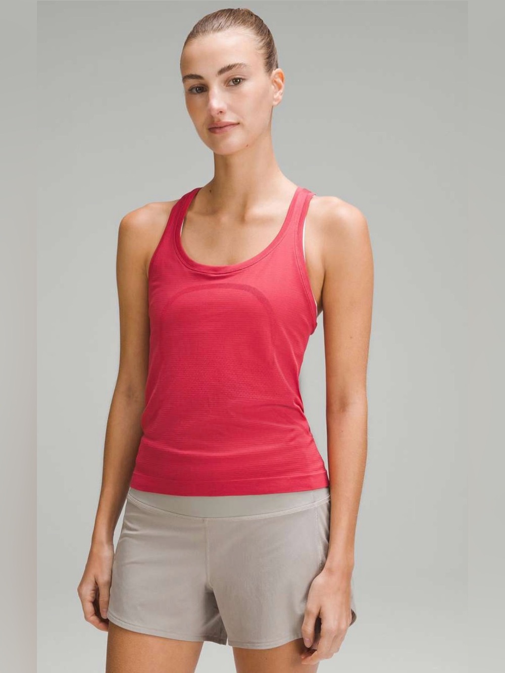 NEW LULULEMON Swiftly Tech Racerback Race LengthTank Vintage Rose Pink Size 4
